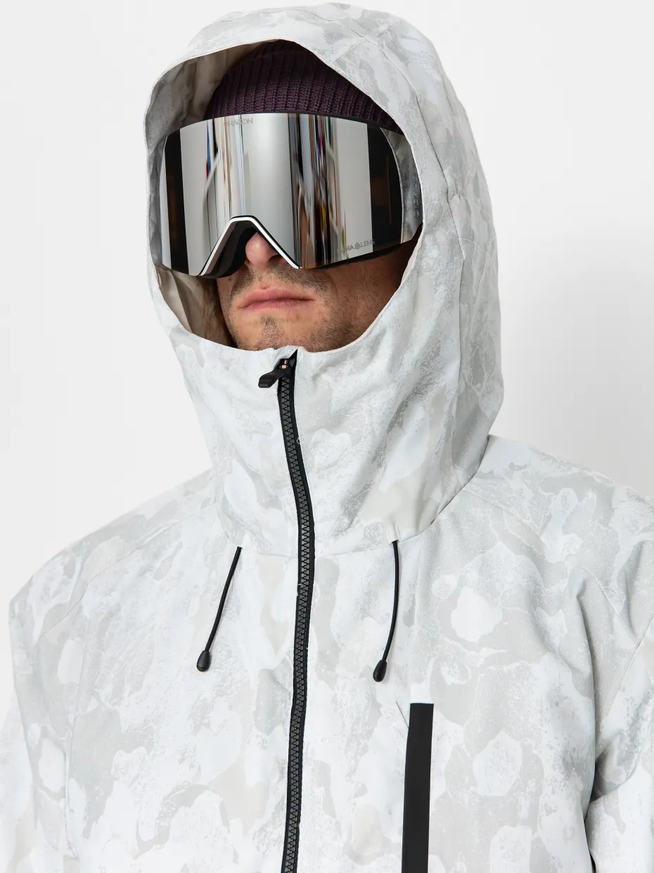 Mens Quiksilver Snowboard jacket Mission Printed Block
