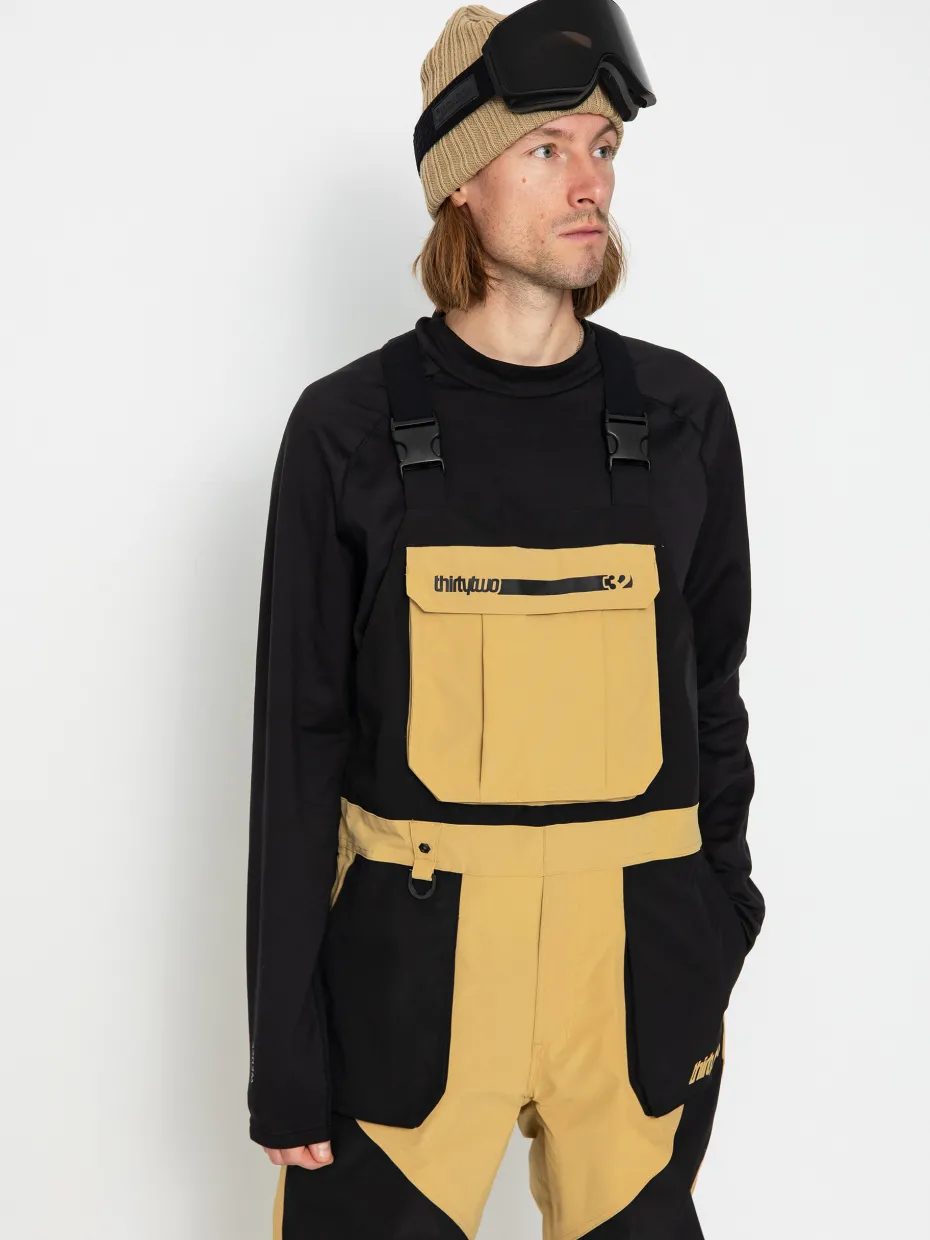 Mens ThirtyTwo Basement Bib Snowboard pants