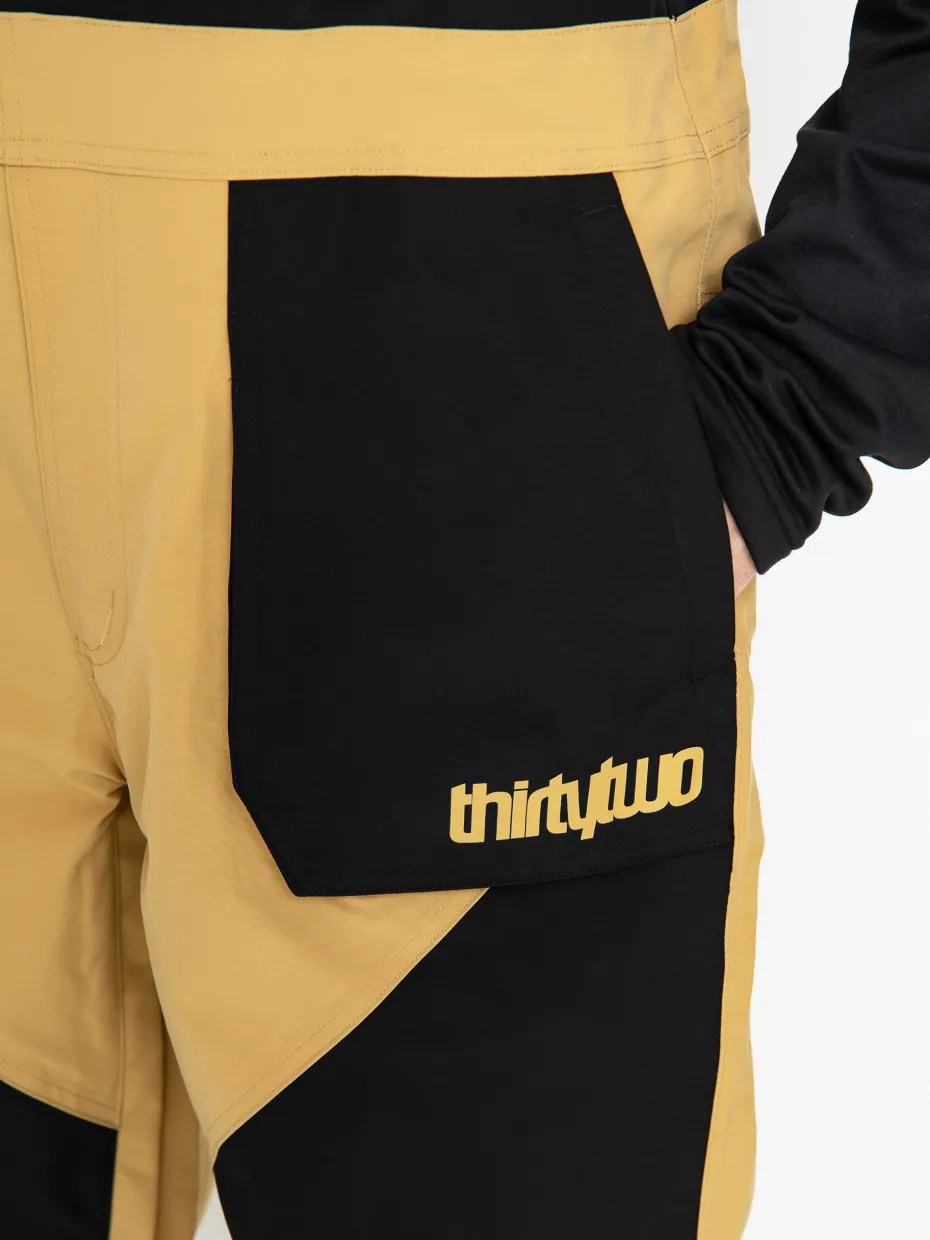 Mens ThirtyTwo Basement Bib Snowboard pants
