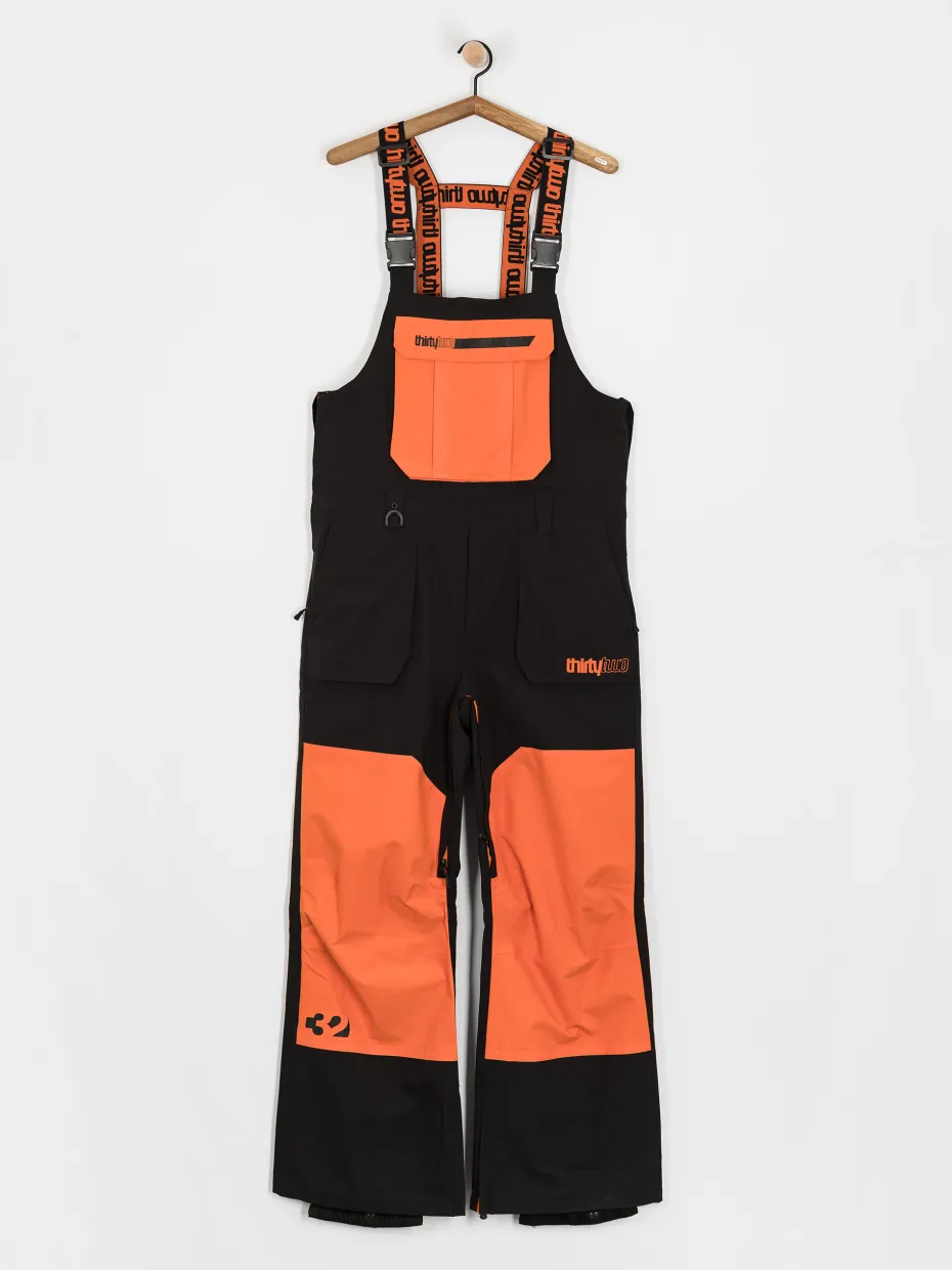 Mens ThirtyTwo Snowboard pants Basement Bib