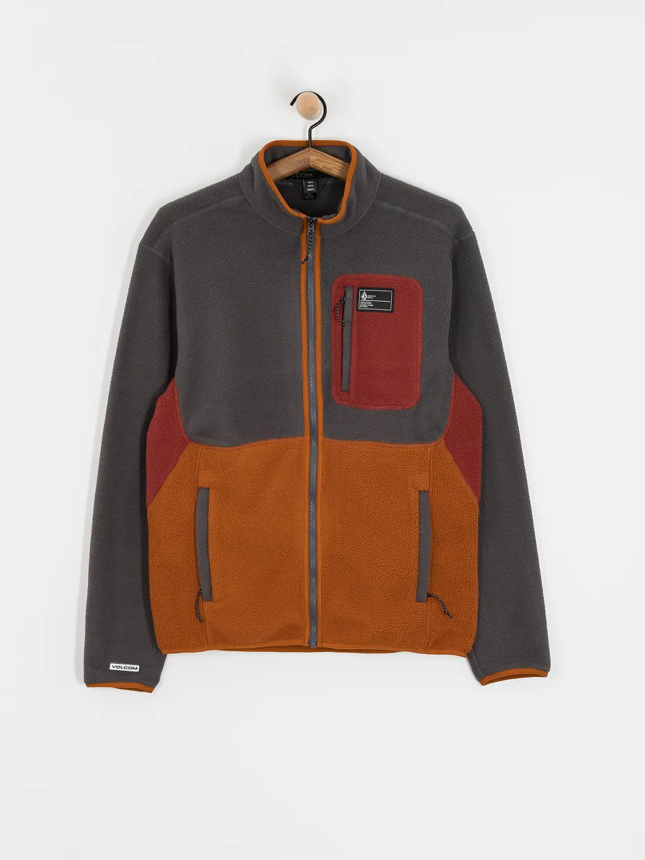 Mens Volcom Active sweatshirt Fleecer Full Zip