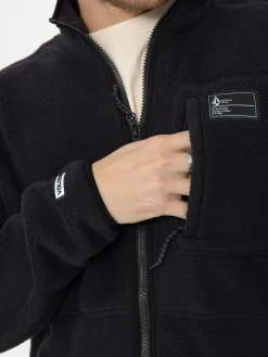 Mens Volcom Active sweatshirt Fleecer Full Zip