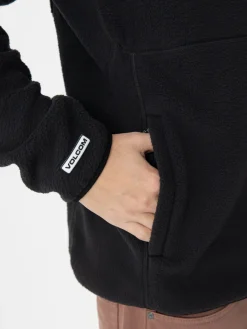 Mens Volcom Active sweatshirt Fleecer Full Zip