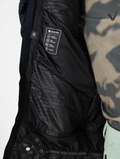 Mens Volcom Snowboard jacket L Ins Gore Tex