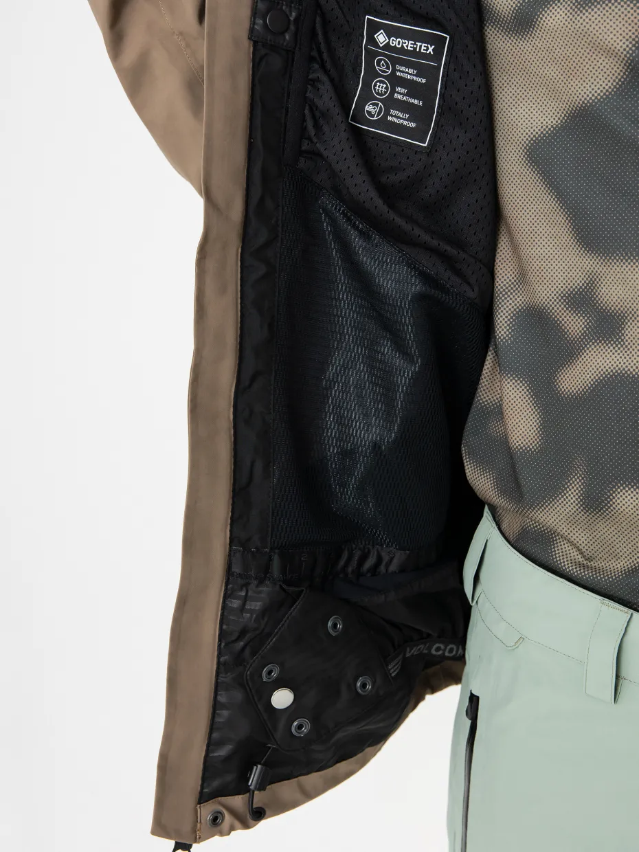 Mens Volcom Snowboard jacket L Gore Tex