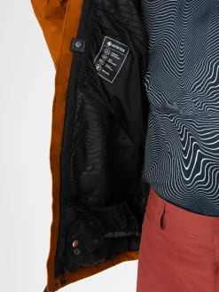 Mens Volcom Snowboard jacket L Ins Gore Tex