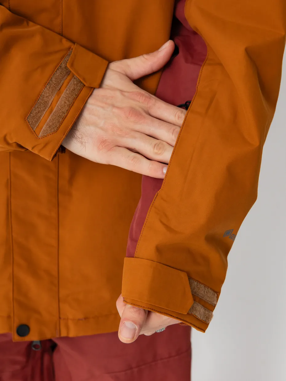 Mens Volcom Snowboard jacket L Ins Gore Tex