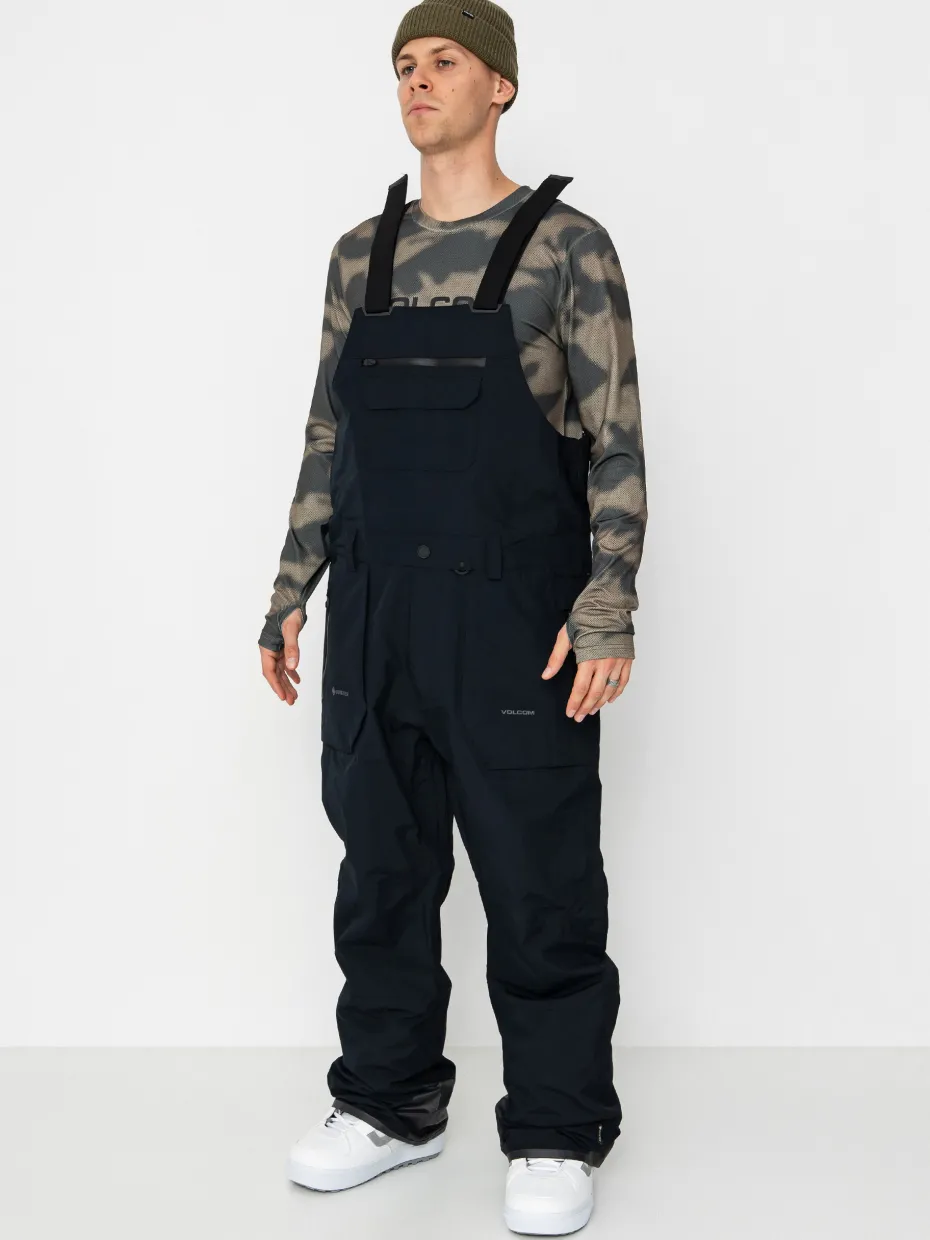 Mens Volcom Snowboard pants Rain Gore Tex Bib Overall