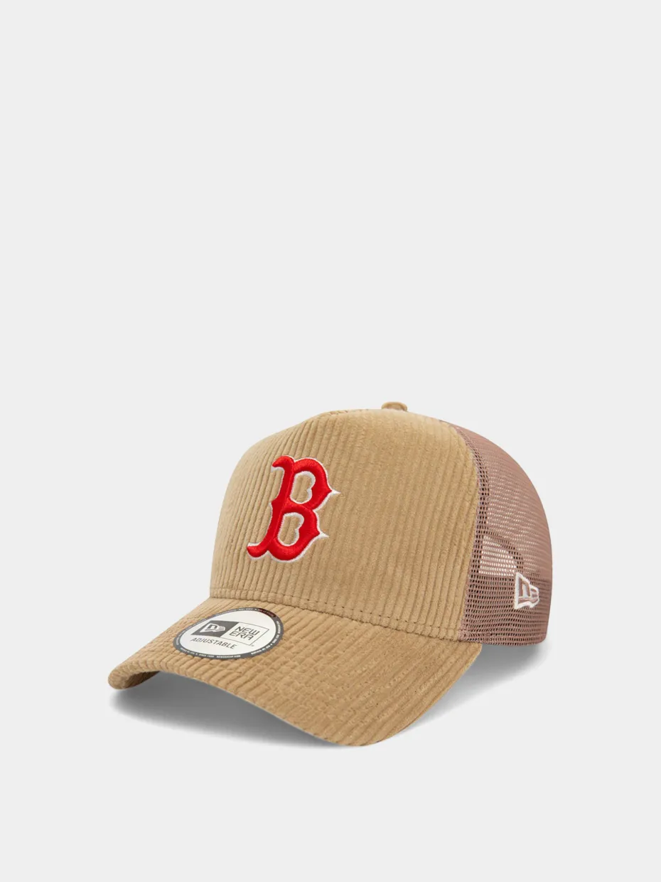 New Era Cap Mlb Cord Trucker Boston Red Sox