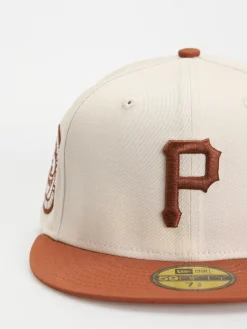 New Era White Crown 59Fifty Pittsburgh Pirates Cap