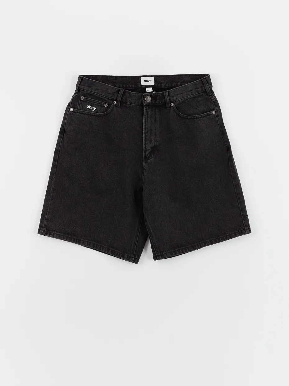 OBEY Bigwig Baggy Denim Shorts