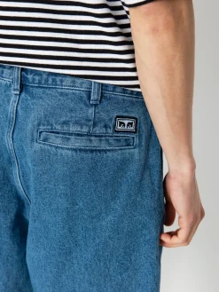 OBEY Fubar Pleated Denim Pants
