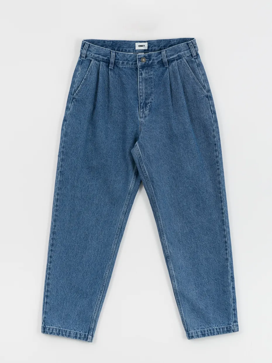 OBEY Fubar Pleated Denim Pants