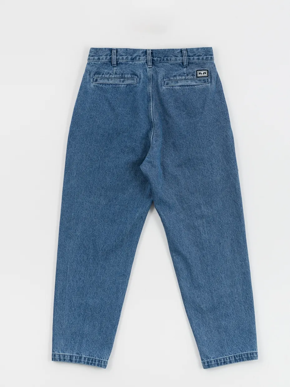 OBEY Fubar Pleated Denim Pants