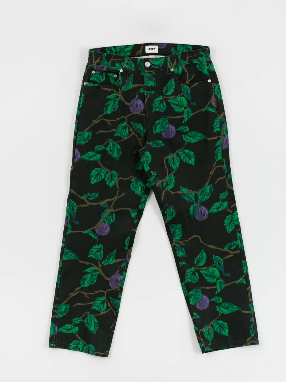 OBEY Hardwork Printed Denim Pants