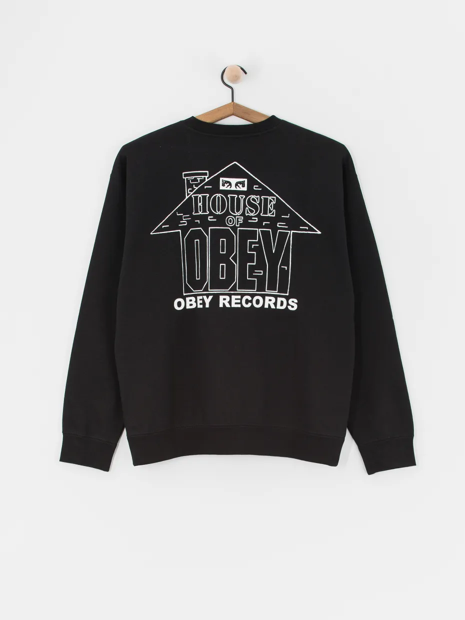 OBEY House Of Obey Records Sweatshirt