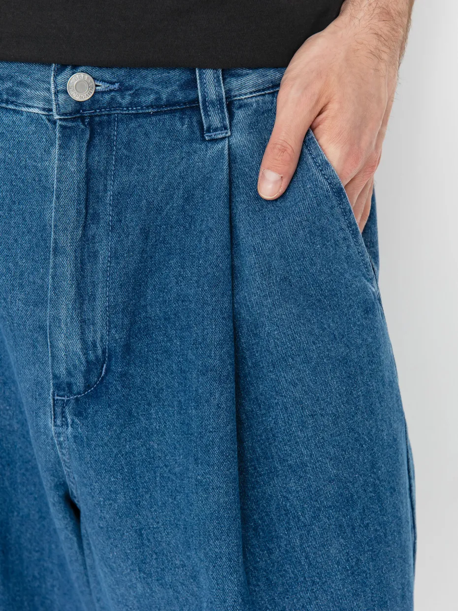 OBEY Pants Oliver Denim Pleated