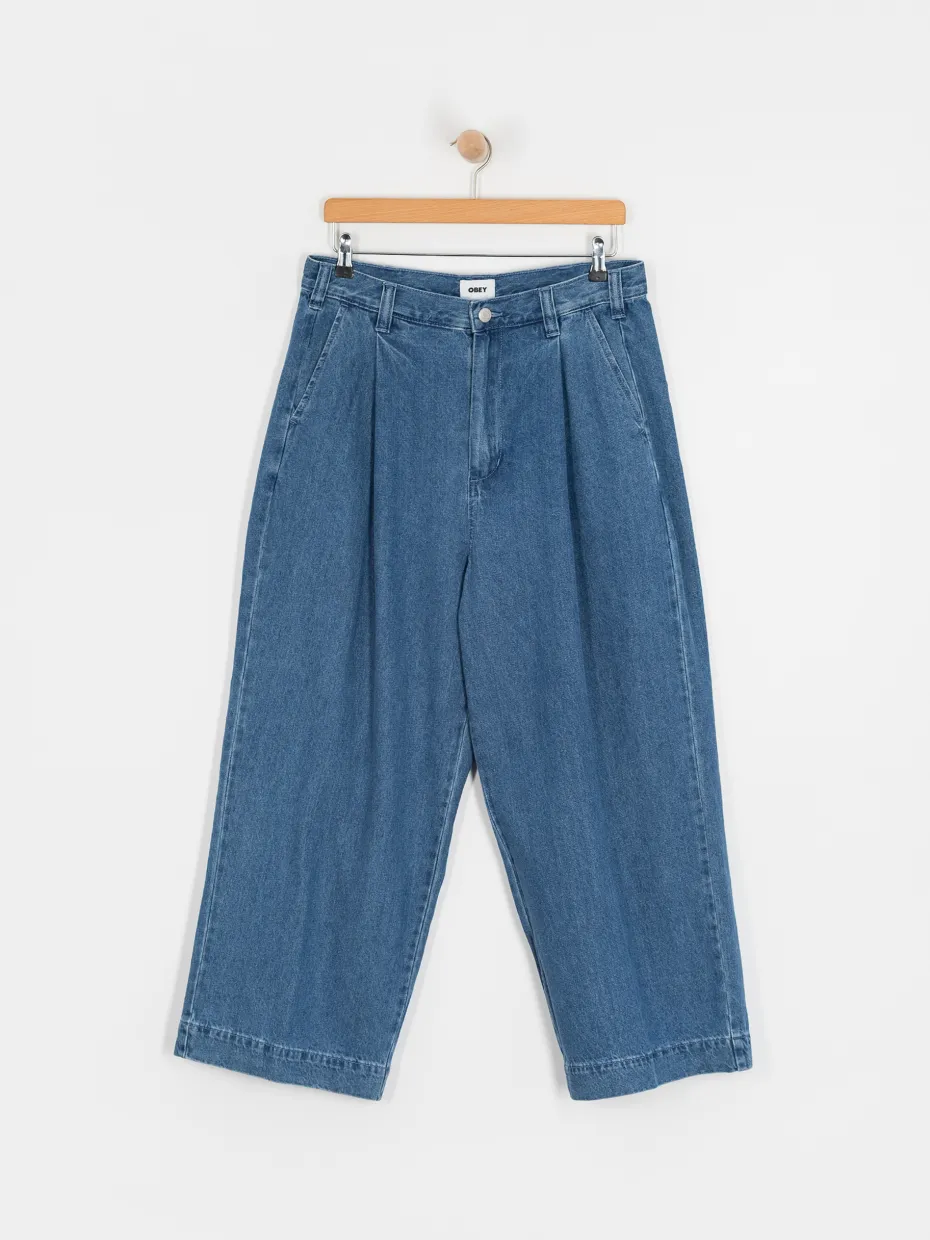 OBEY Pants Oliver Denim Pleated
