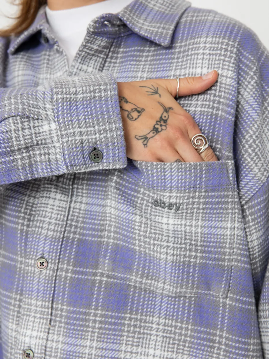OBEY Shirt Belmont Plaid Wmn