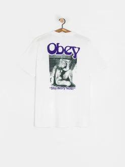 OBEY Stop Worry Now T-shirt