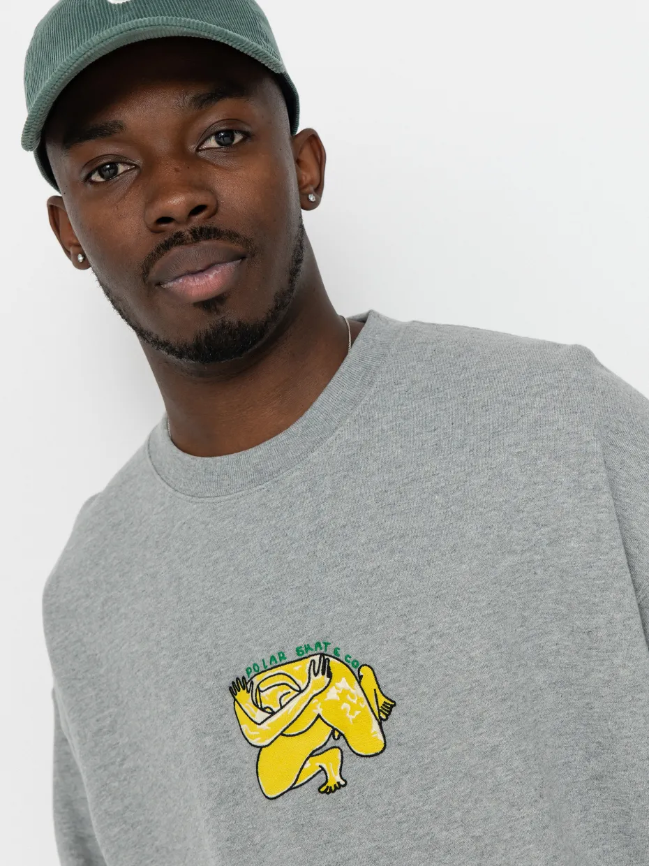 Polar Skate Dave Crewneck Shy Bow Sweatshirt