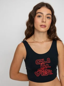 Quiksilver Góra od bikini X Stranger Things Upside Down Scoop Singlet Underwear Wmn