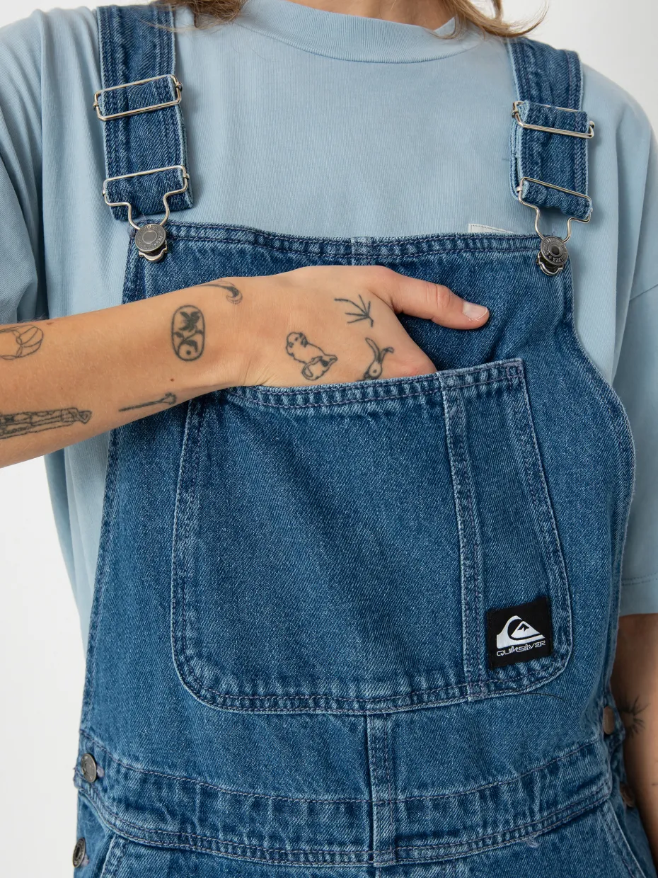 Quiksilver Uni Classic Denim Dungaree Wmn Pants
