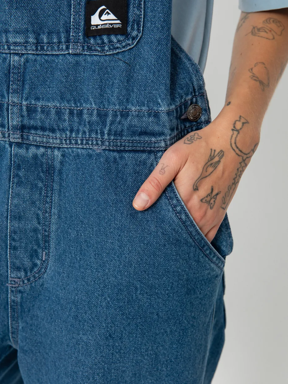 Quiksilver Uni Classic Denim Dungaree Wmn Pants