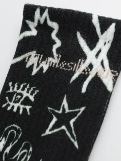 Quiksilver Uni Printed Wmn Socks