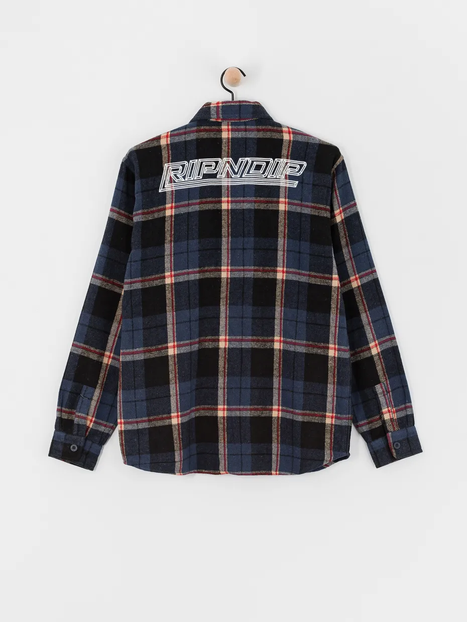 RipNDip Shirt Robo Button Up Flannel