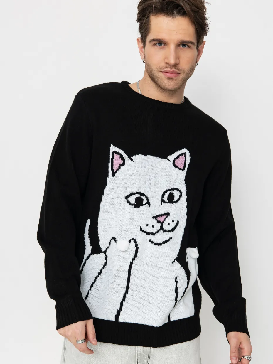 RipNDip Sweater Lord Nermal Flippy Knitty