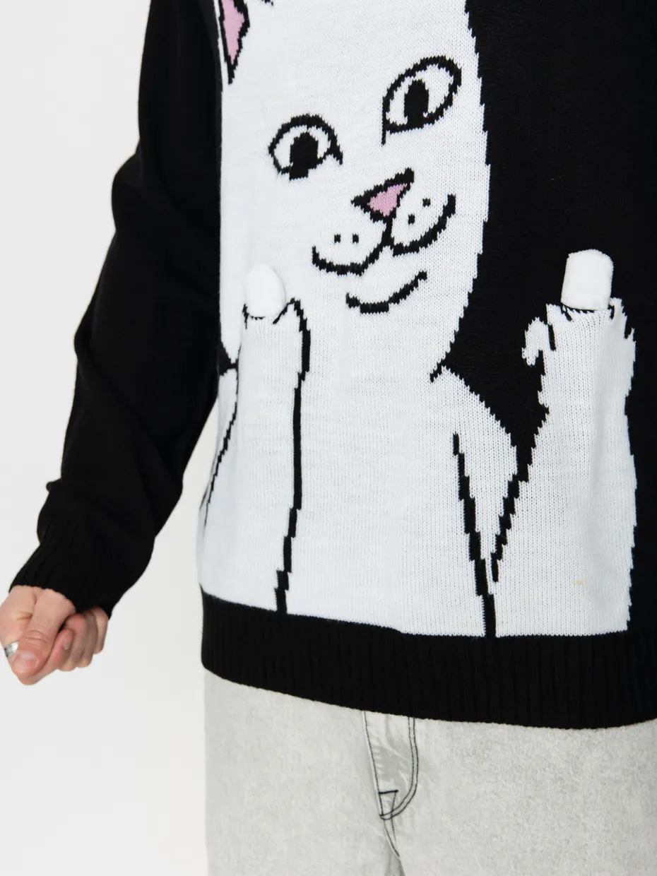 RipNDip Sweater Lord Nermal Flippy Knitty