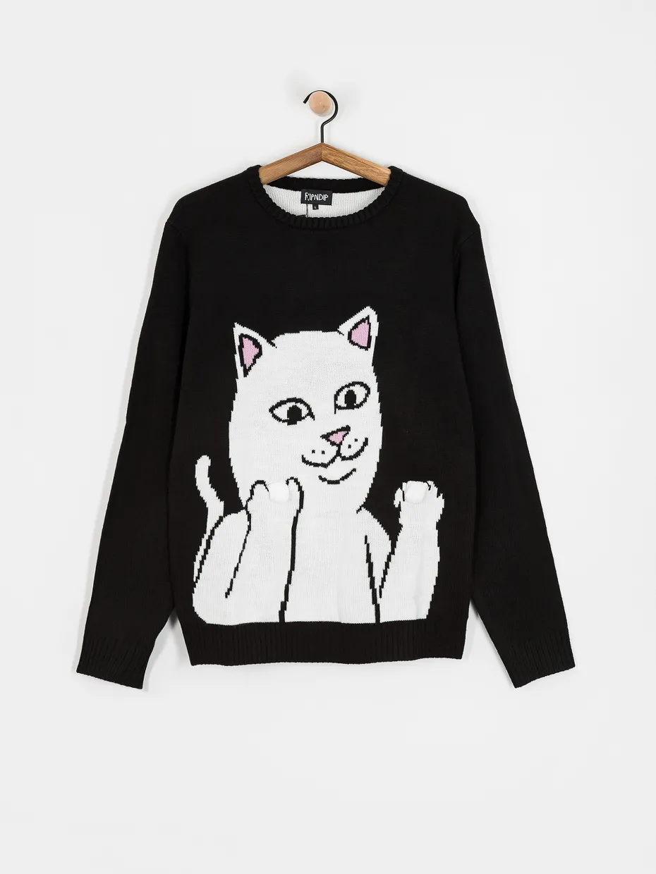 RipNDip Sweater Lord Nermal Flippy Knitty