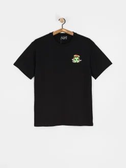 RipNDip T-Shirt Smoking Rasta Alien Pocket