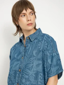 Roxy Beach Nostalgia Denim Wmn Shirt