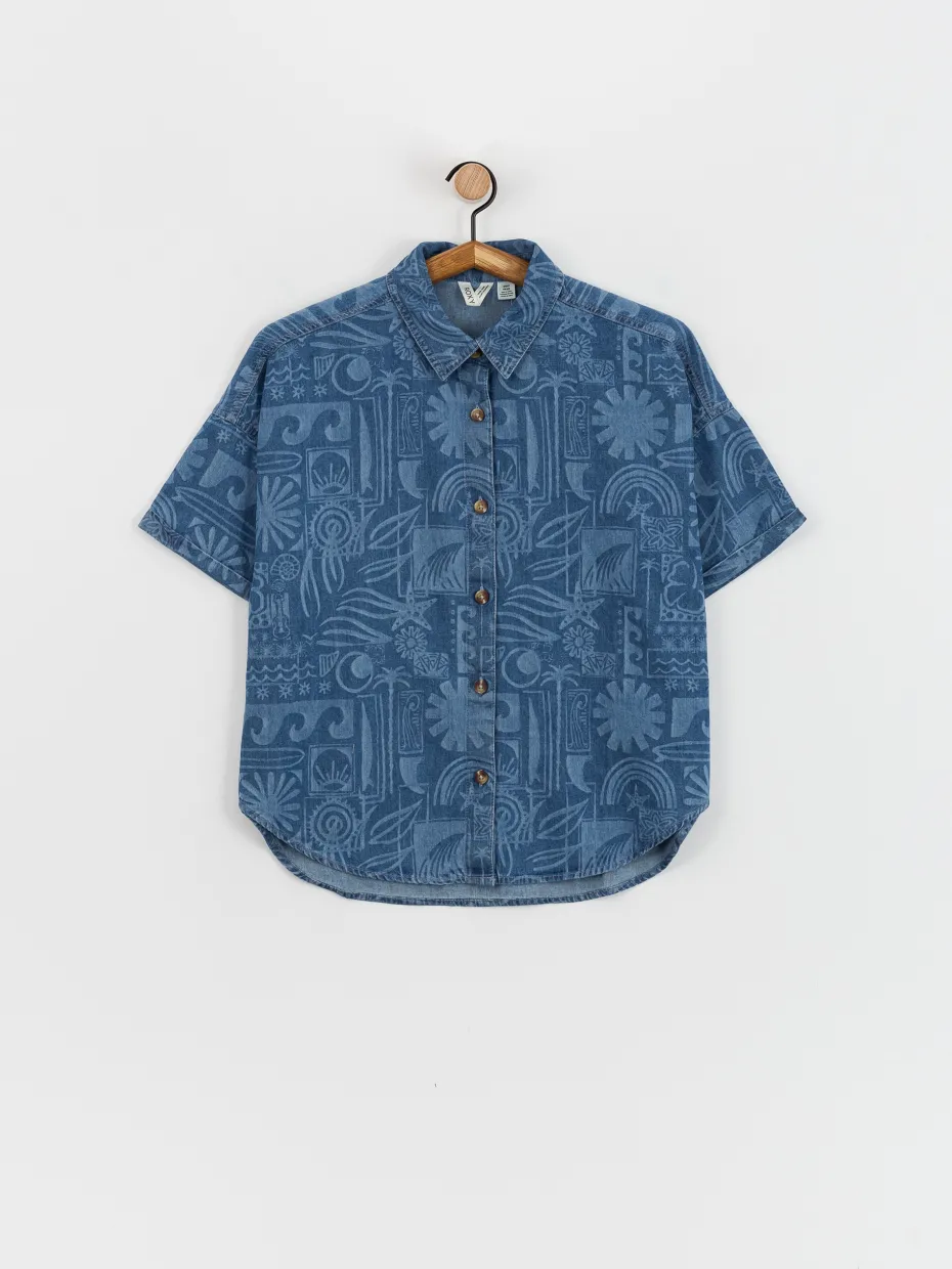 Roxy Beach Nostalgia Denim Wmn Shirt