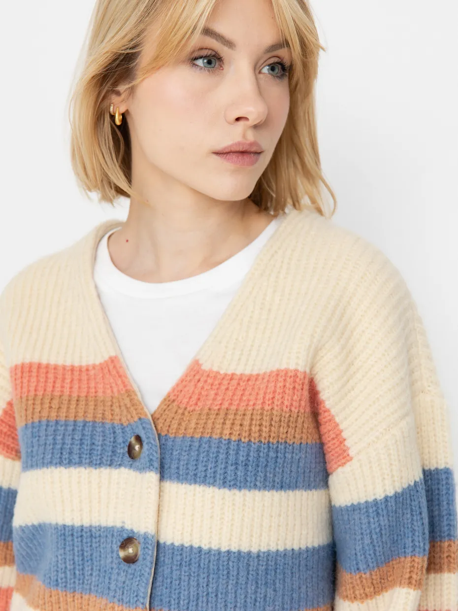 Roxy Marble Tiles Stripe Wmn Sweater
