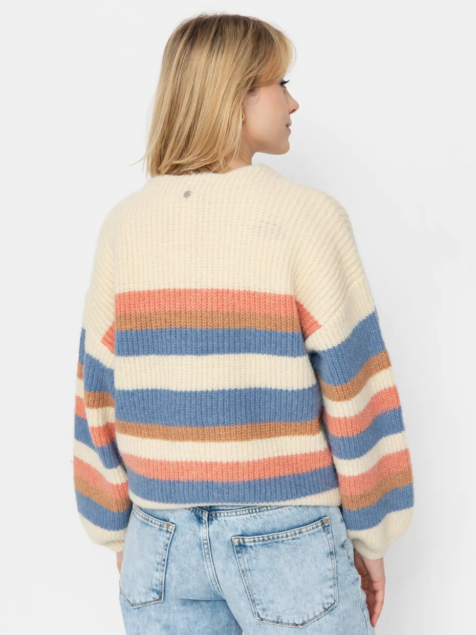 Roxy Marble Tiles Stripe Wmn Sweater
