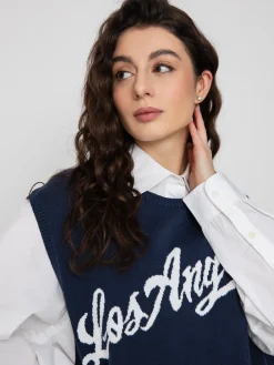 RVCA Hometown Sweater Ves Sweater Wmn