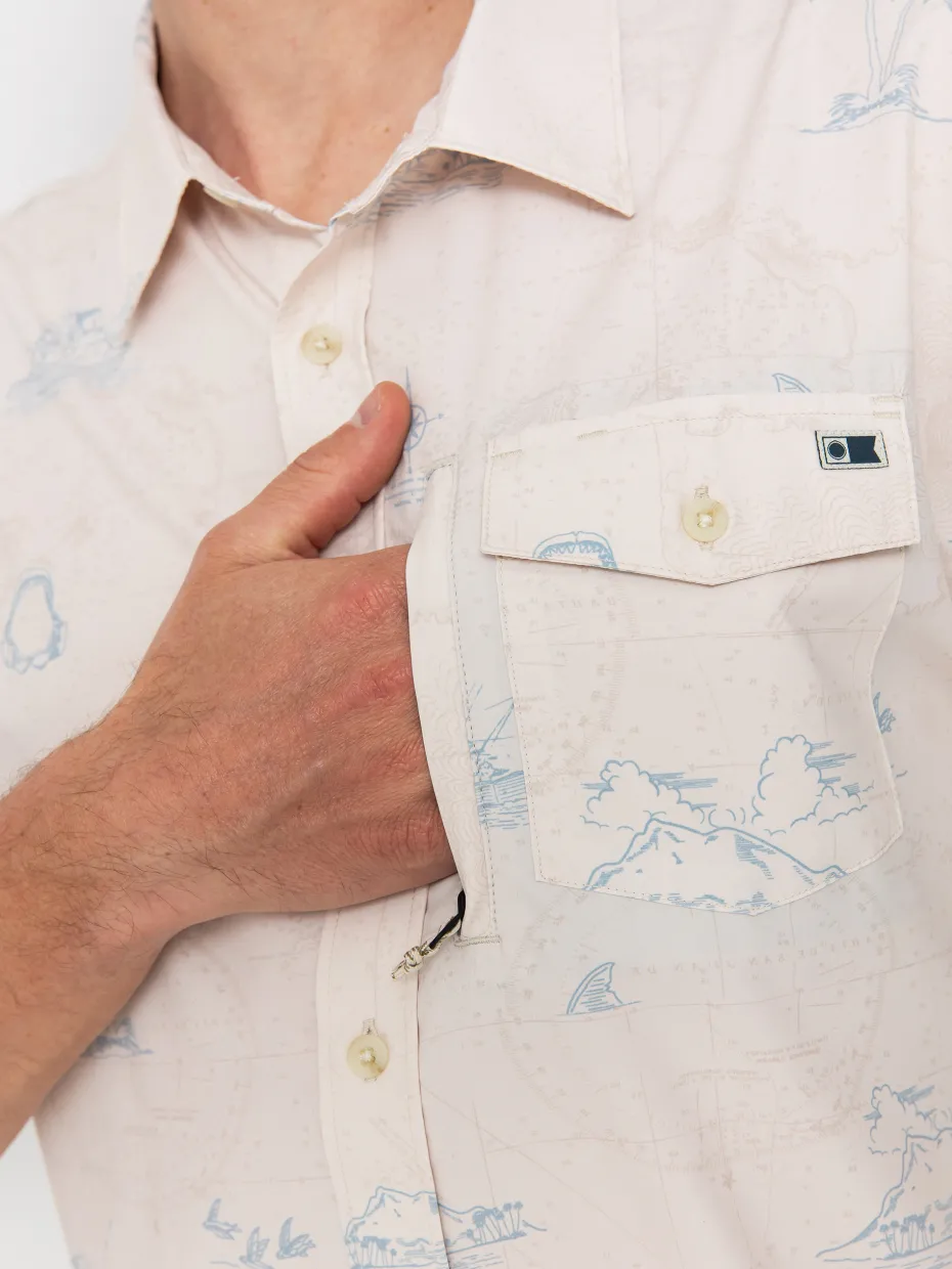 Salty Crew Shirt Helmsman Uv Button Up