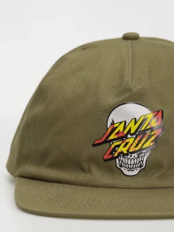 Santa Cruz Dressen Skull Dot Snapback Cap