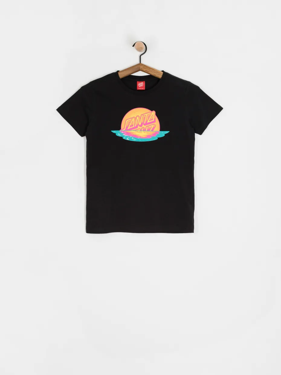 Santa Cruz Sunrise Dot Front JR T-shirt