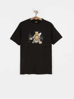 Santa Cruz T-Shirt Braun Pizza Bear