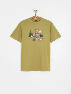 Santa Cruz T-Shirt Braun Pizza Bear