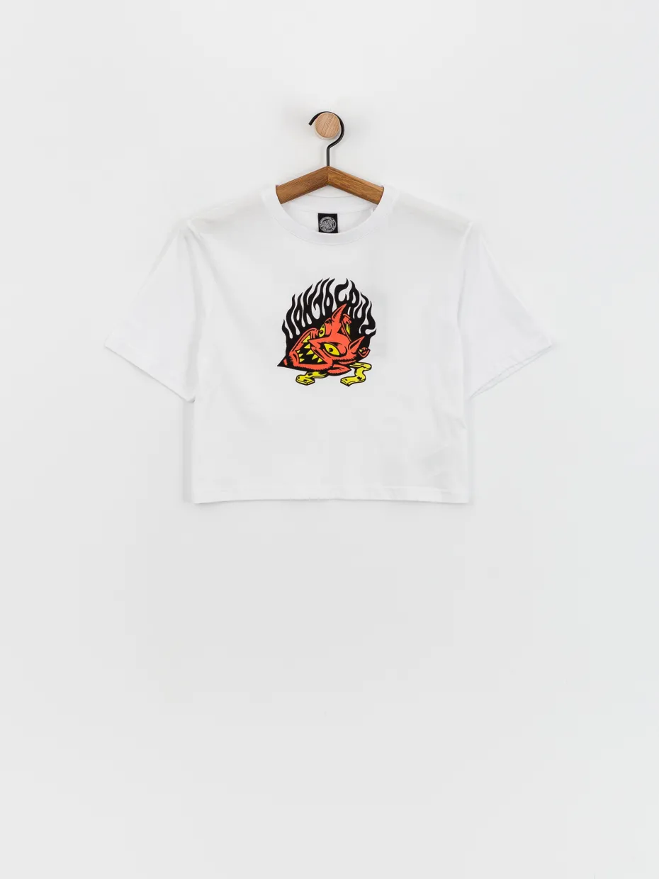 Santa Cruz T-Shirt Delfino Devil Mask Front Wmn