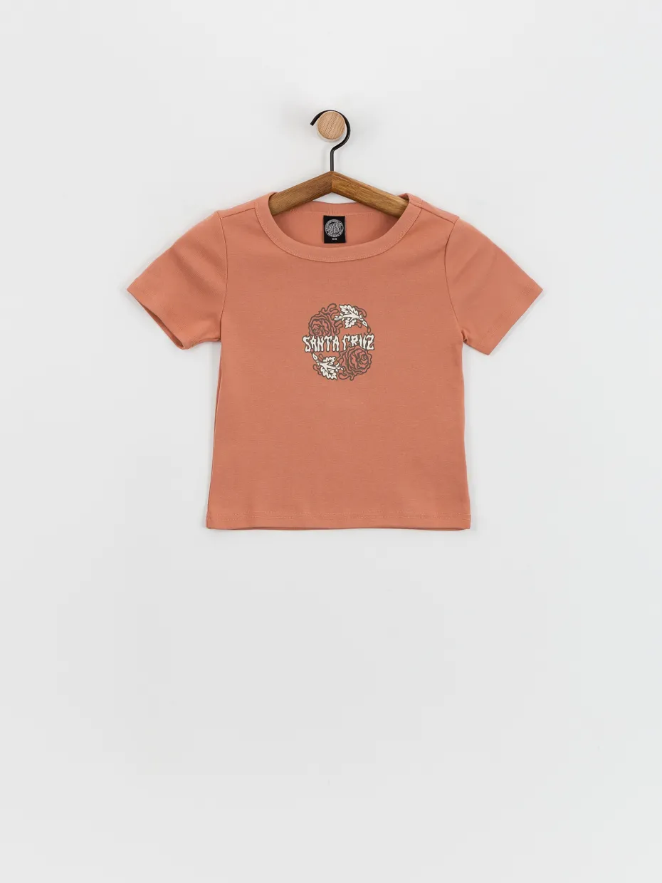 Santa Cruz T-Shirt Dressen Rose Crew Two Front Wmn