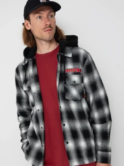 Spitfire Demonseed Hooded Flannel Shirt