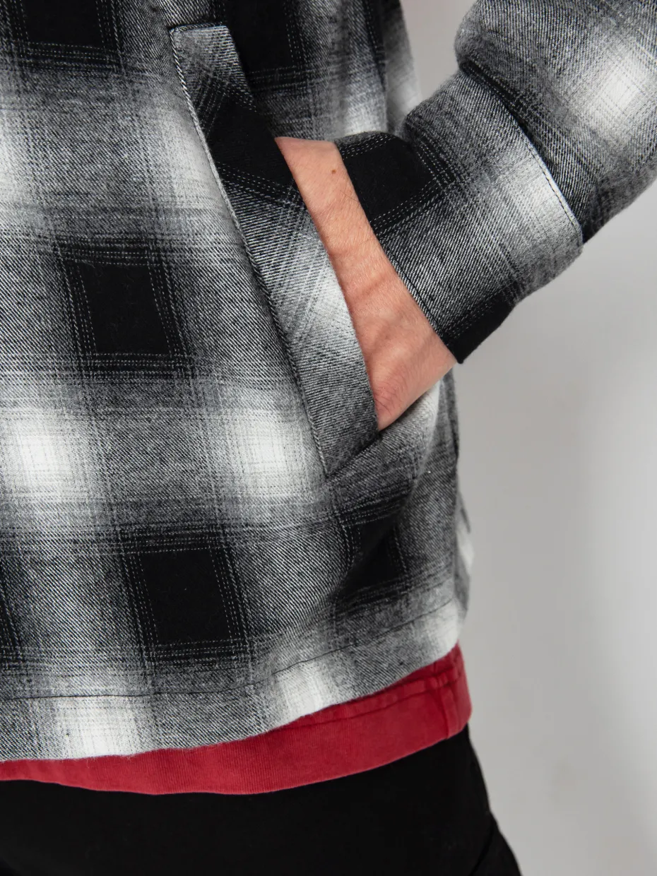 Spitfire Demonseed Hooded Flannel Shirt