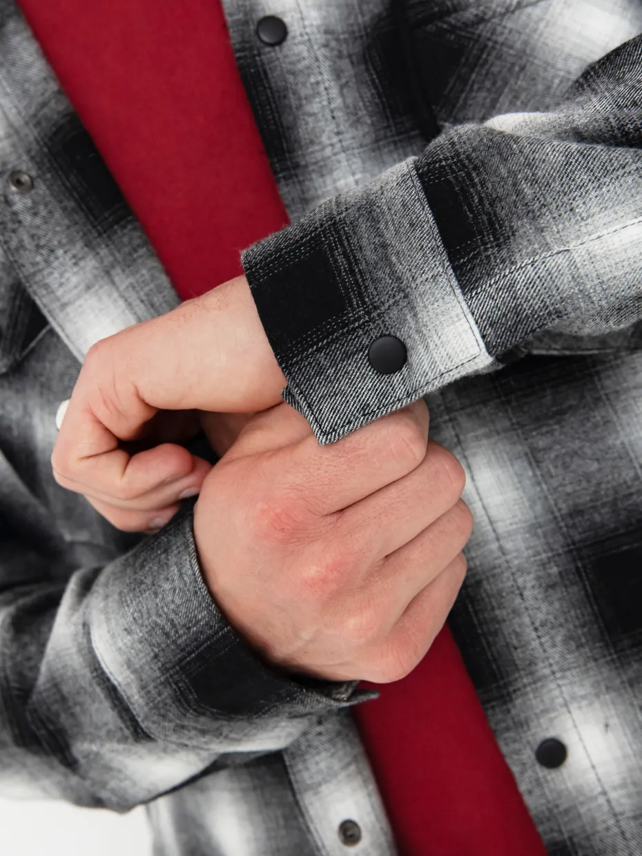 Spitfire Demonseed Hooded Flannel Shirt