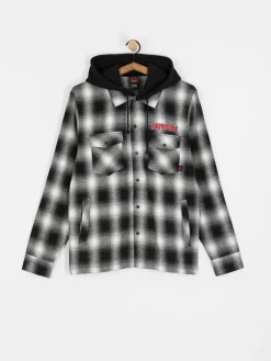 Spitfire Demonseed Hooded Flannel Shirt